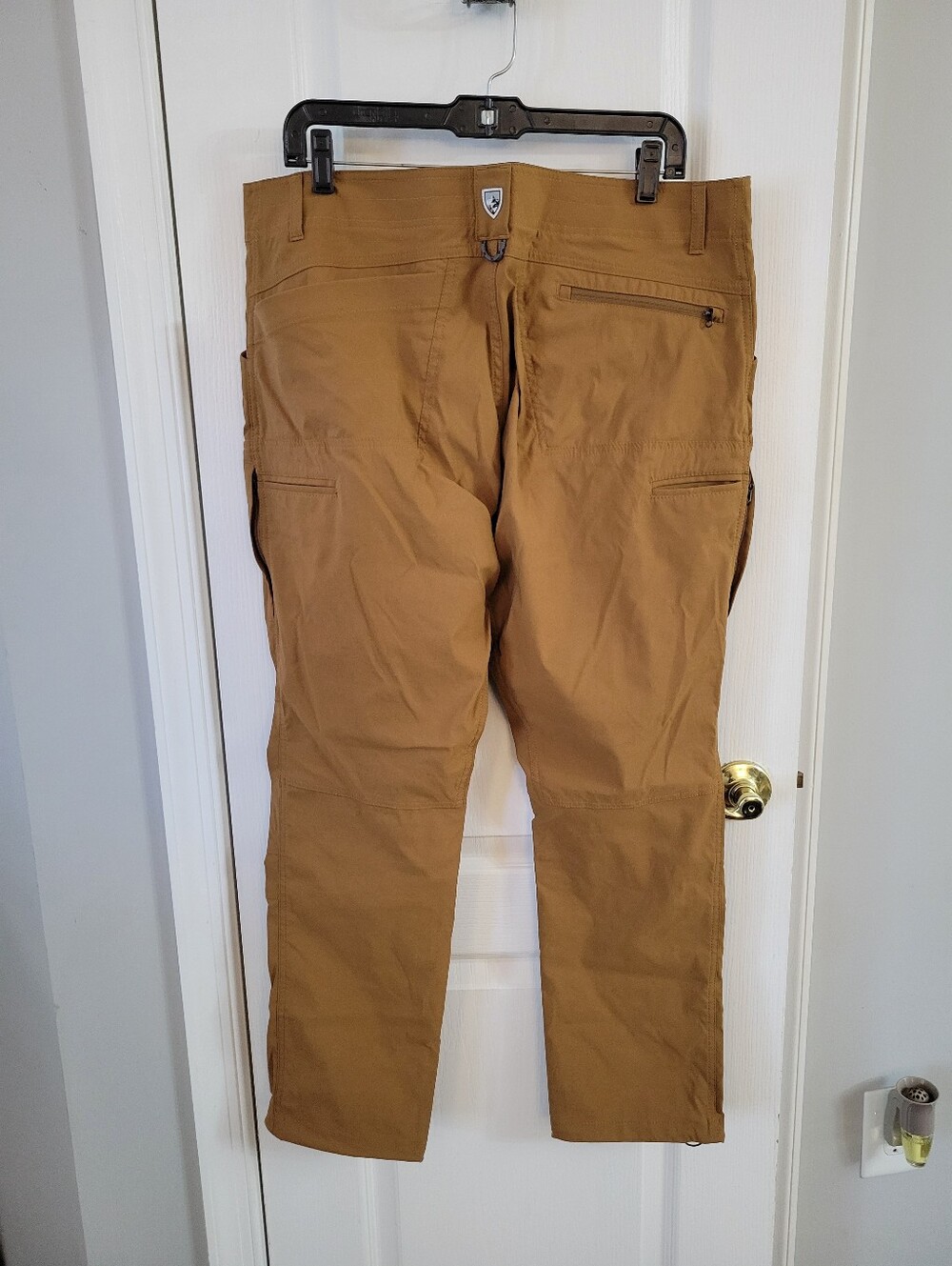 KÜHL Renegade Rock Pants Men's 36x30 Tapered Hiking Climbing Khaki Tan - Picture 7 of 14